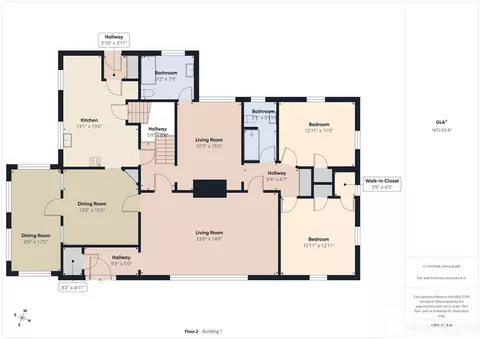 Floorplan - 422 York St, Olean, NY 14760 photo 1 of 6