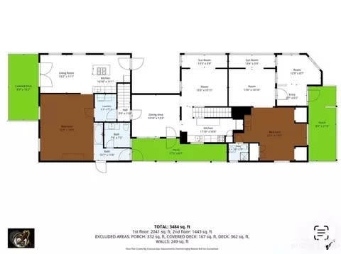 Floorplan - 15 Main St, Ellery, NY 14712 photo 2 of 3