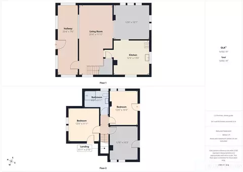 Floorplan - 305 Brookview Ave, Olean, NY 14760 photo 1 of 3