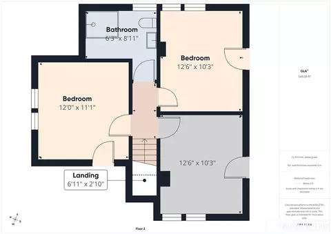 Floorplan - 305 Brookview Ave, Olean, NY 14760 photo 2 of 3