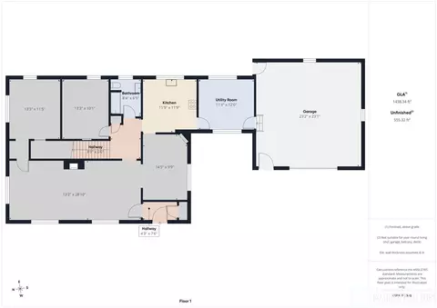 Floorplan - 42 Elm St, Eldred, PA 16731 photo 1 of 3