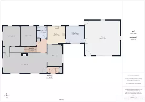 Floorplan - 42 Elm St, Eldred, PA 16731 photo 1 of 3