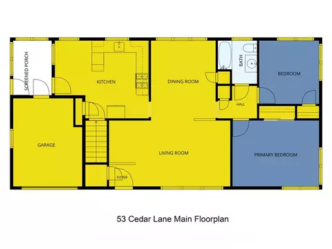 Floorplan - 53 Cedar Ln, Irondequoit, NY 14622 photo 1 of 2