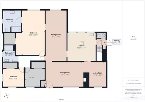 Floorplan - 961 Kingston Dr, Olean, NY 14760 photo 3 of 3