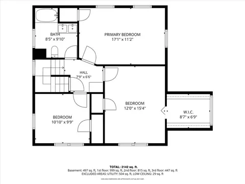 Floorplan - 505 Hurstbourne Rd, Irondequoit, NY 14609 photo 3 of 4