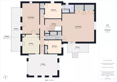 Floorplan - 507 Line St, Olean, NY 14760 photo 1 of 7
