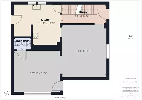 Floorplan - 307 W Oak St, Olean, NY 14760 photo 1 of 6