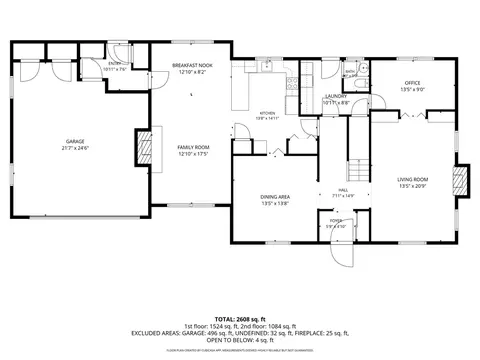 Floorplan - 8 Fox Ln E, Erwin, NY 14870 photo 1 of 3