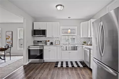 Kitchen - 7 Spencer St, Lyons, NY 14489 photo 2 of 3