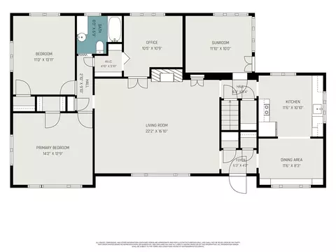 Floorplan - 60 Longcroft Rd, Irondequoit, NY 14609 photo 1 of 2