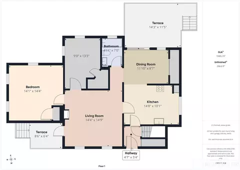 Floorplan - 815 Washington St, Olean, NY 14760 photo 1 of 4