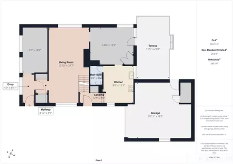 Floorplan - 107 Garfield Ct, Olean, NY 14760 photo 2 of 5