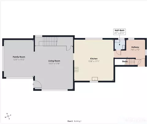 Floorplan - 129 S 11th St, Olean, NY 14760 photo 3 of 5