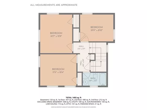 Floorplan - 34 Lafayette Rd, Irondequoit, NY 14609 photo 2 of 4