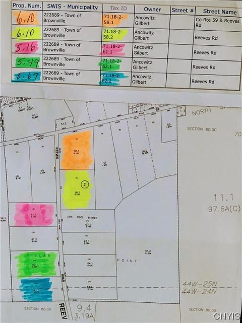 0 Co Route 59 Reeves Rd, Brownville, NY 13615