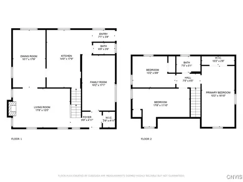Floorplan - 430 Sylvan St, Oneida, NY 13421 photo 1 of 1