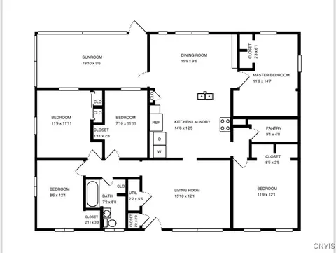 Floorplan - 12 Drovers Ln, Syracuse, NY 13214 photo 1 of 1