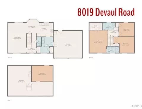 Floorplan - 8019 Devaul Rd, Sullivan, NY 13082 photo 1 of 1