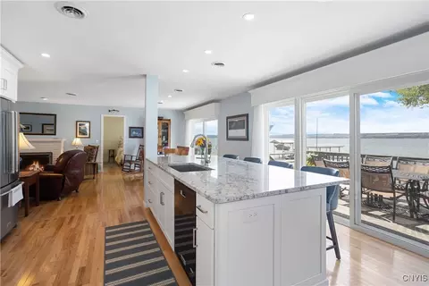 Kitchen - 5872 E Lake Rd, Romulus, NY 14541 photo 6 of 8