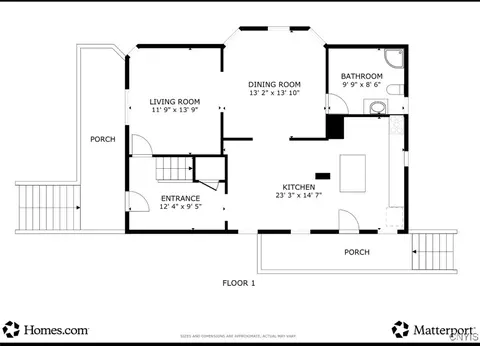 Floorplan - 321 Pleasant Ave, Oneida, NY 13421 photo 1 of 3