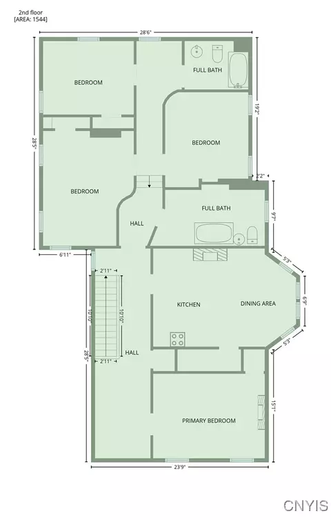 Floorplan - 76 E Genesee St, Auburn, NY 13021 photo 5 of 7