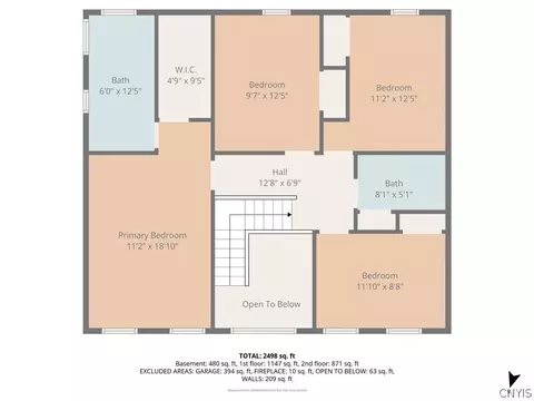 Floorplan - 118 Creekview Path, Sullivan, NY 13037 photo 2 of 3