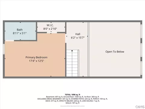 Floorplan - 1493 Falls Rd, Fenner, NY 13037 photo 2 of 4