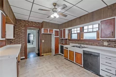 Kitchen - 129 E Main St, Waterloo, NY 13165 photo 2 of 3