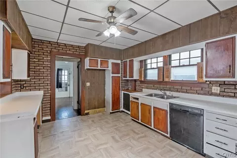 Kitchen - 129 E Main St, Waterloo, NY 13165 photo 2 of 4