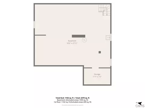 Floorplan - 855 Lancaster Ave, Syracuse, NY 13210 photo 2 of 3