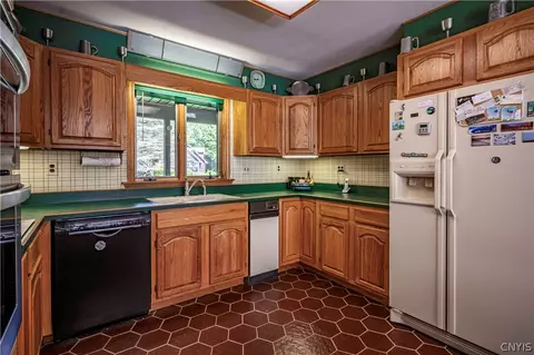 Kitchen - 232 Morrow Point Rd, Webb, NY 13420 photo 2 of 5