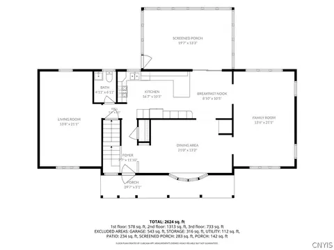 Floorplan - 2518 E Maple, Marcellus, NY 13108 photo 1 of 4
