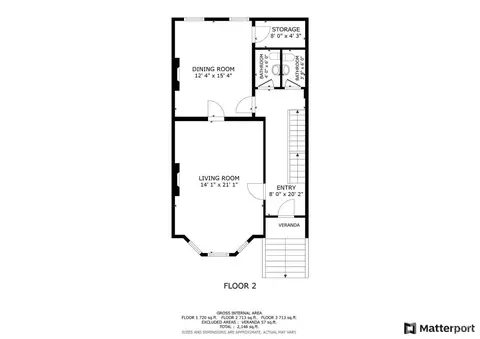 Floorplan - 285 Main St, Catskill, NY 12414 photo 2 of 3