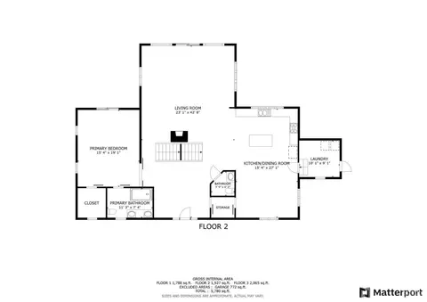 Floorplan - 102 Thunderbird Ter, Windham, NY 12496 photo 2 of 3