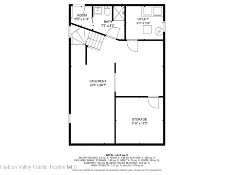 Floorplan - 275 Mountain Ave, Cairo, NY 12413 photo 6 of 8