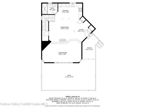 Floorplan - 275 Mountain Ave, Cairo, NY 12413 photo 7 of 8