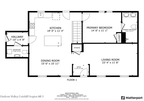 Floorplan - 66 Maple Ave, Hunter, NY 12442 photo 2 of 3