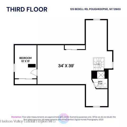 Floorplan - 125 Bedell Rd, Poughkeepsie, NY 12603 photo 3 of 10