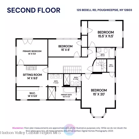 Floorplan - 125 Bedell Rd, Poughkeepsie, NY 12603 photo 7 of 10
