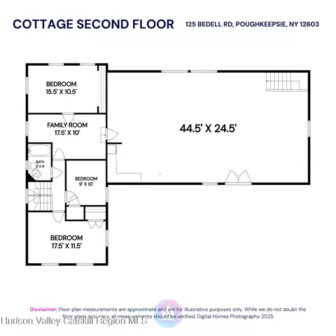 Floorplan - 125 Bedell Rd, Poughkeepsie, NY 12603 photo 5 of 10