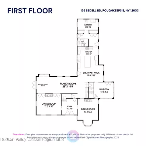 Floorplan - 125 Bedell Rd, Poughkeepsie, NY 12603 photo 1 of 10