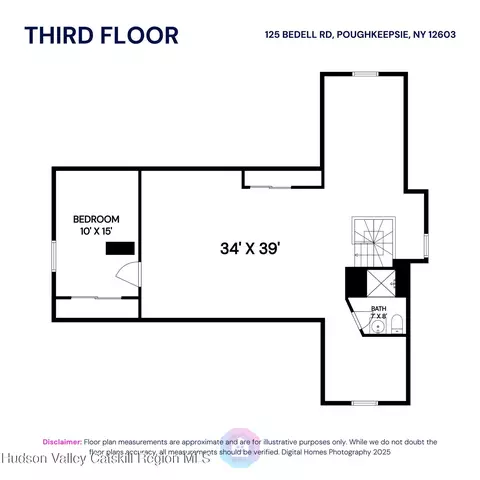 Floorplan - 125 Bedell Rd, Poughkeepsie, NY 12603 photo 8 of 10