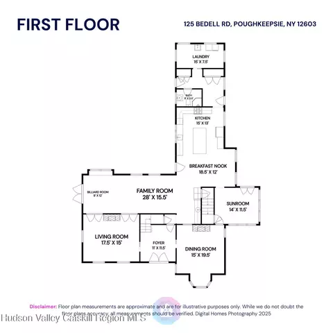 Floorplan - 125 Bedell Rd, Poughkeepsie, NY 12603 photo 6 of 10