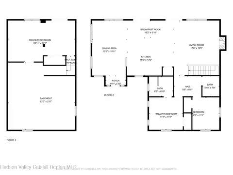 Floorplan - 1084 Lakeview Rd, Copake, NY 12516 photo 1 of 1