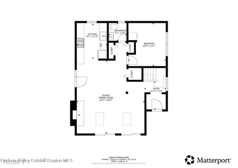 Floorplan - 652 Roaring Brook Ln, Highmount, NY 12441 photo 1 of 2