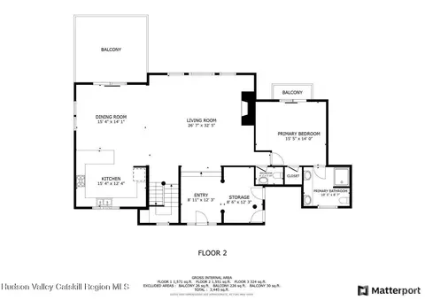 Floorplan - 22 The Loop, Windham, NY 12496 photo 5 of 6