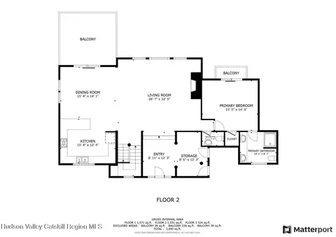 Floorplan - 22 The Loop, Windham, NY 12496 photo 2 of 6