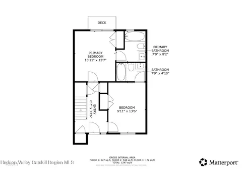 Floorplan - 76 Loo Bridge Ln #12 B, Windham, NY 12496 photo 1 of 2