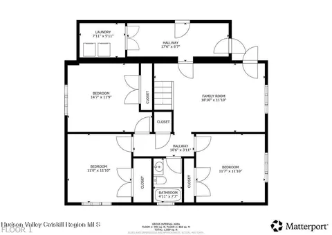 Floorplan - 114 Conifer Lake Rd W, Jewett, NY 12444 photo 1 of 2