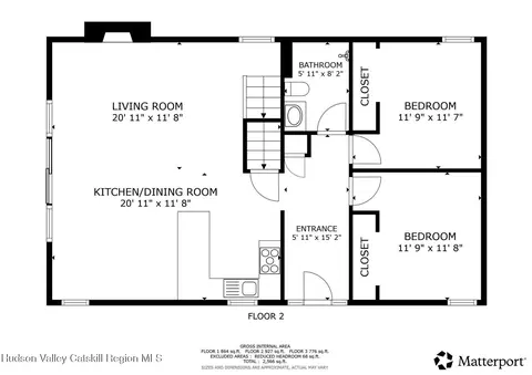 Floorplan - 49 Chase Dr, Hensonville, NY 12439 photo 2 of 3